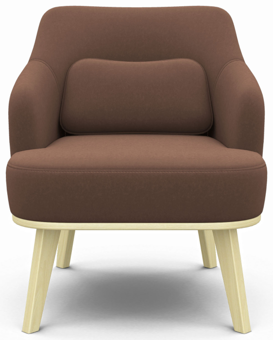 Кресло для отдыха, Кресло отдыха "Комфорт-5"Низкая спинка , микровелюр