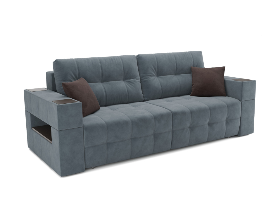 Диваны еврокнижки, Диван прямой еврокнижка Венеция (Велюр)