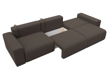 Диван прямой Лига-036 НПБ Классик Лонг, рогожка Амур