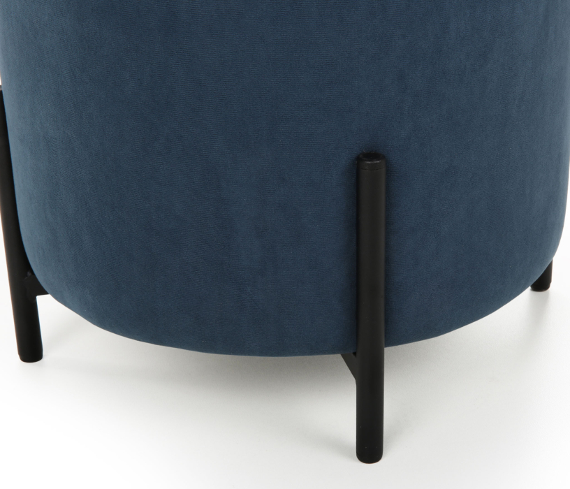 Пуфы дизайнерские, ПУФ ШАРЛЬ круглый, велюр