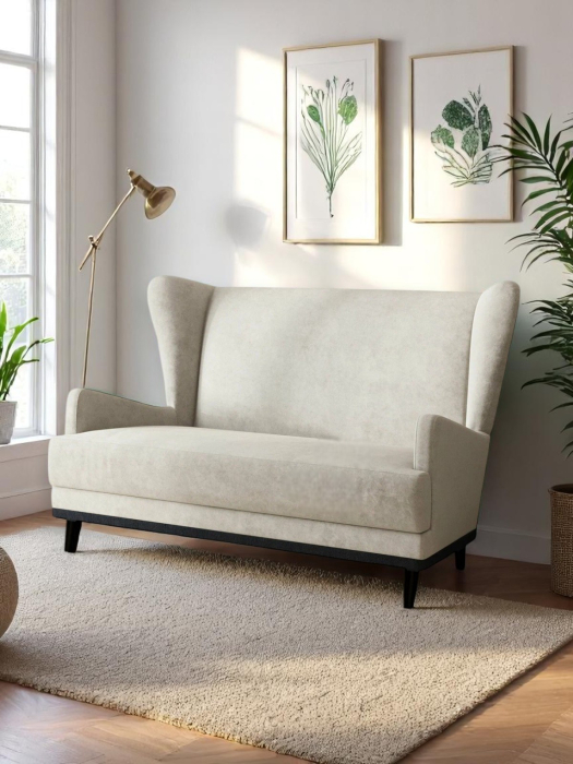 Дизайнерские диваны для гостиной, Диван прямой Вегас, велюр