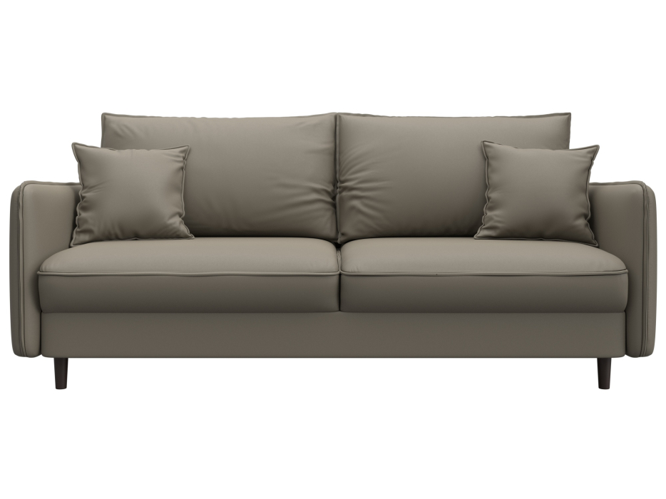 Диваны с ящиком для белья, Диван прямой Лига-064 НПБ, экокожа GRIFON