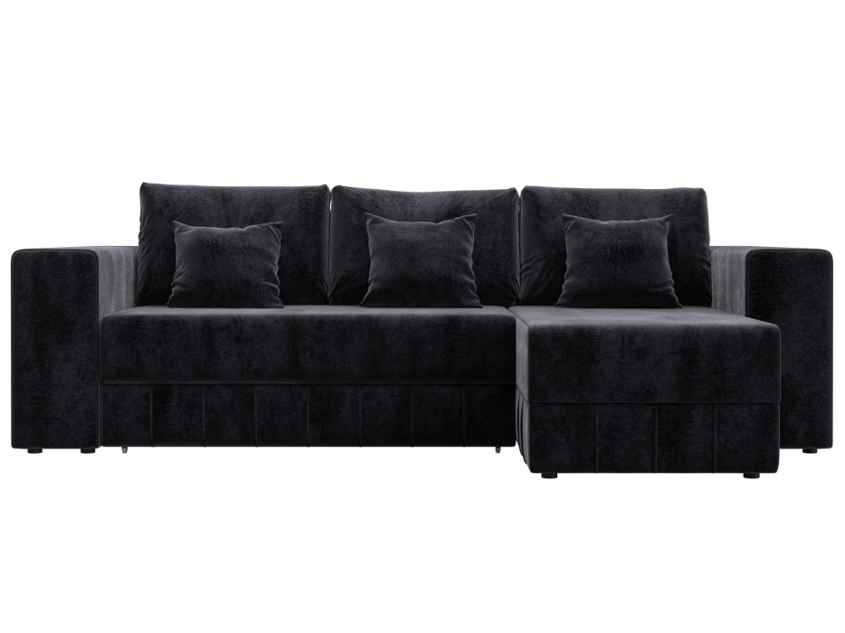 Диваны угловые в гостиную, Диван угловой Лига-076 угол универсальный, велюр TOWER