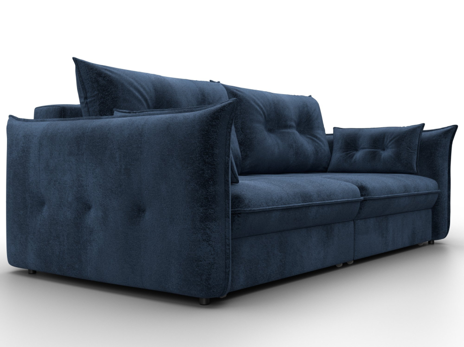 Диваны еврокнижки, Диван прямой Лига-100 НПБ, велюр TOWER