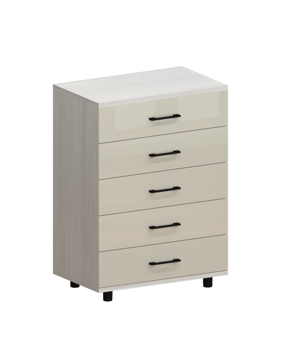 Комоды, Модульная система Грейс Комод КМ-5022  Снежный Ясень
