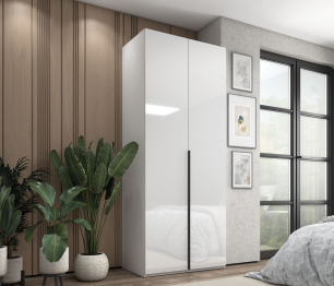 Шкаф 2-х дверный, 90 см Люкс