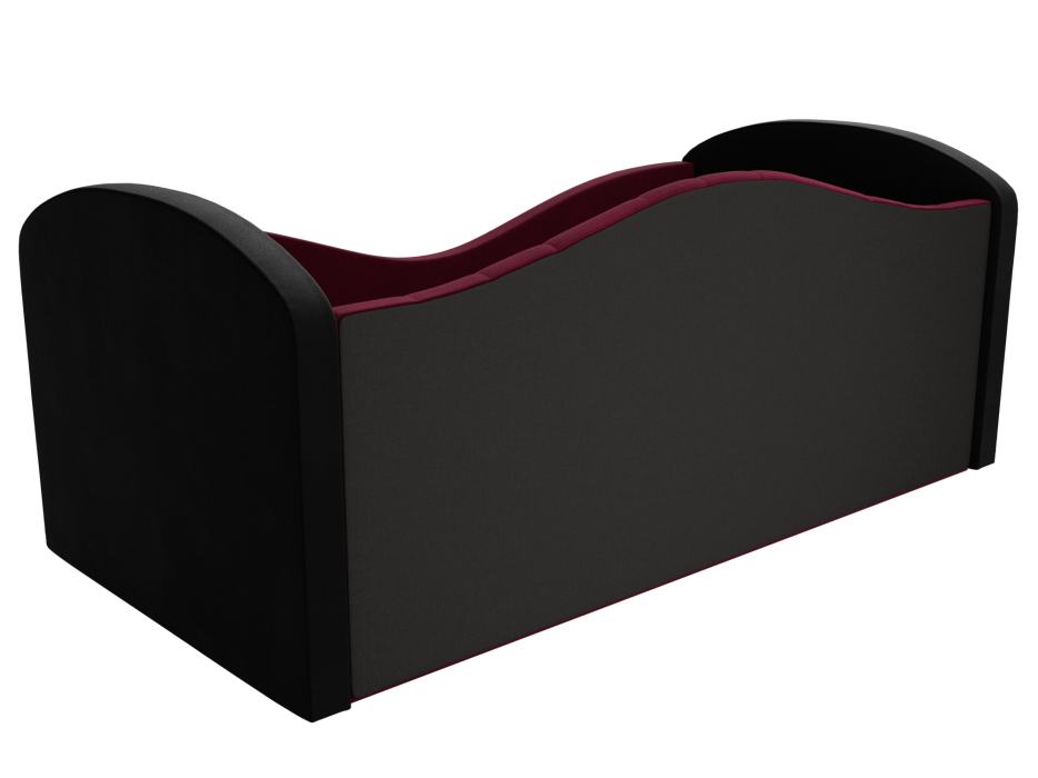 Кровати одноярусные, Детская кровать Сказка Люкс, микровельвет