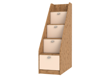 ЛЕСТНИЦА-КОМОД GК LK Дуб Вотан