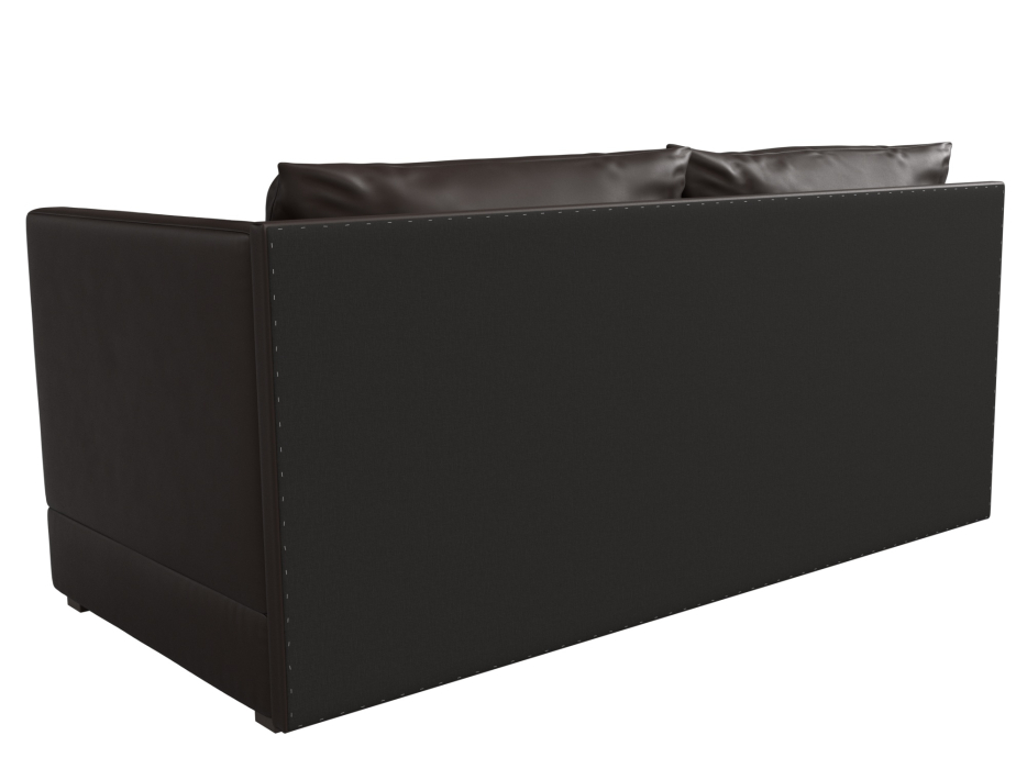 Кушетка диван, Кушетка Никас правая, экокожа