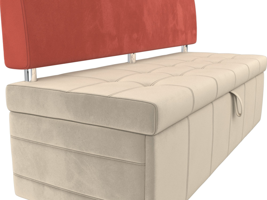 Диваны прямые кухонные, Кухонный прямой диван Стоун, микровельвет