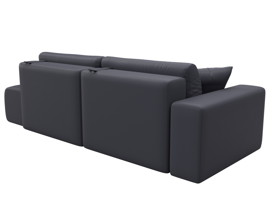 Диваны еврокнижки, Диван прямой Лига-036 НПБ Модерн подлокотник слева, экокожа GRIFON