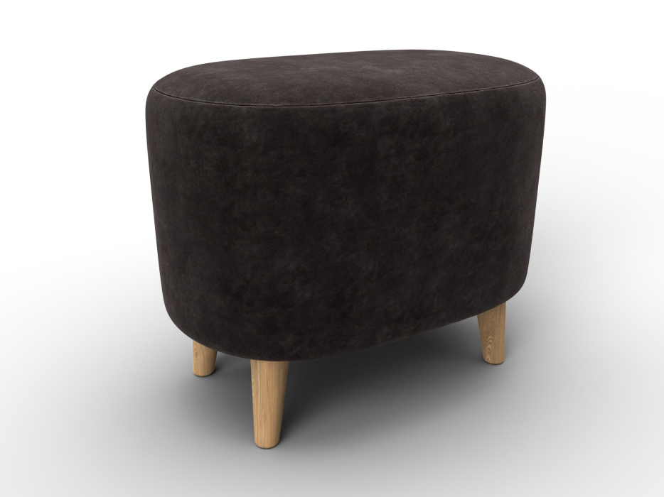 Пуфы дизайнерские, Пуф 003, велюр BRUT