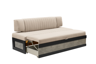 Прямой кухонный диван Парус 181 Ателье светлое