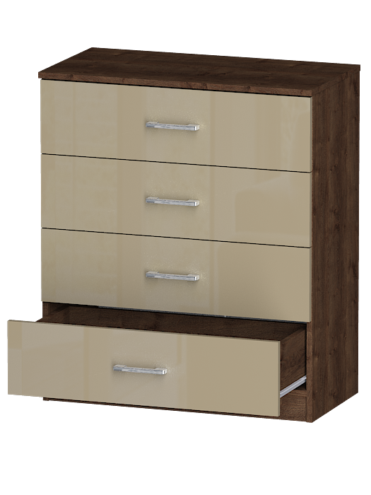 Комоды, Комод Лайф с ящиками 80*40*90 Дуб экспрессив