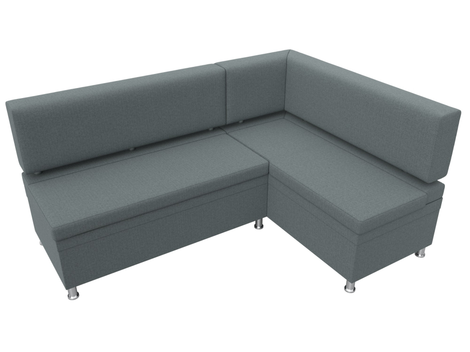 Кухонные уголки, Диван кухонный угловой Стайл правый угол, рогожка Амур