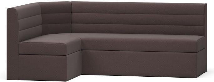 Кухонный угловой нераскладной диван Шорен, велюр