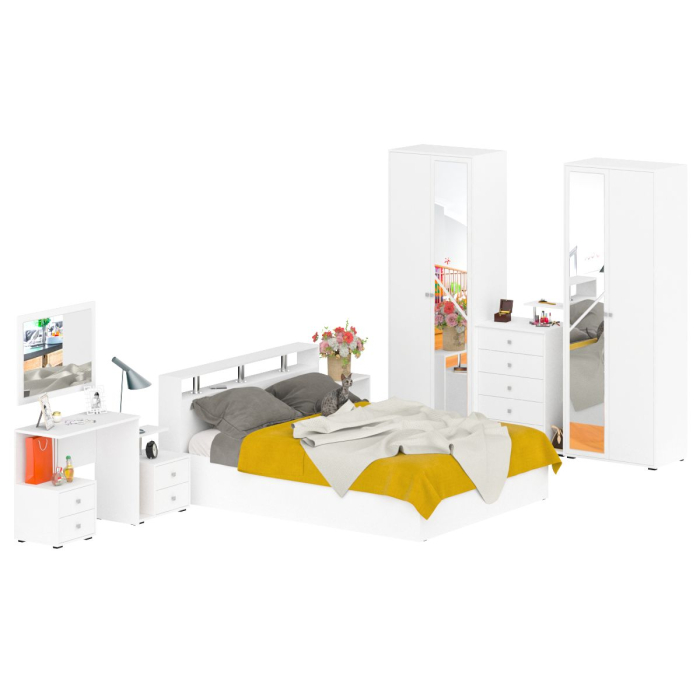 Спальные гарнитуры, Спальный гарнитур Камелия №3