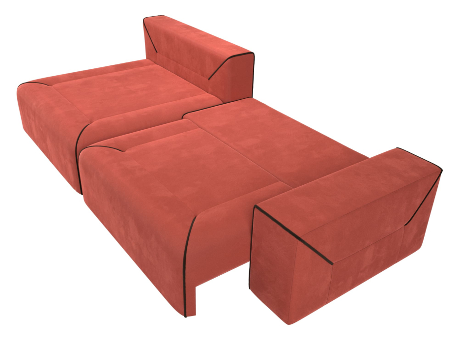 Диваны угловые в гостиную, Диван угловой Кёльн, микровельвет, левый угол