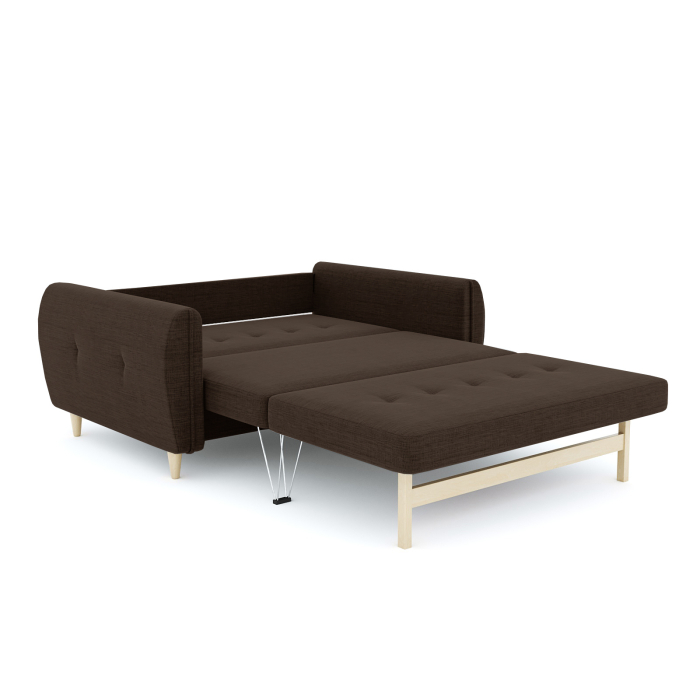 Диваны еврокнижки, Диван-кровать Анита еврокнижка трехсекционная, рогожка