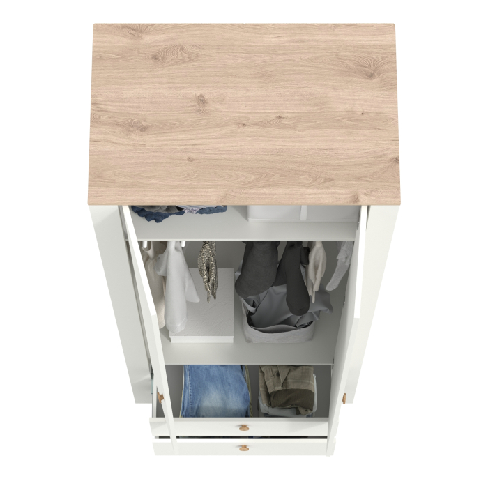 Для одежды, Шкаф для одежды с ящиками Джастин 13.339