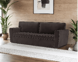 Диван прямой еврокнижка Оскар (Бархат)