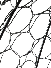 Подвесное кресло КАПЛЯ с ротангом чёрное