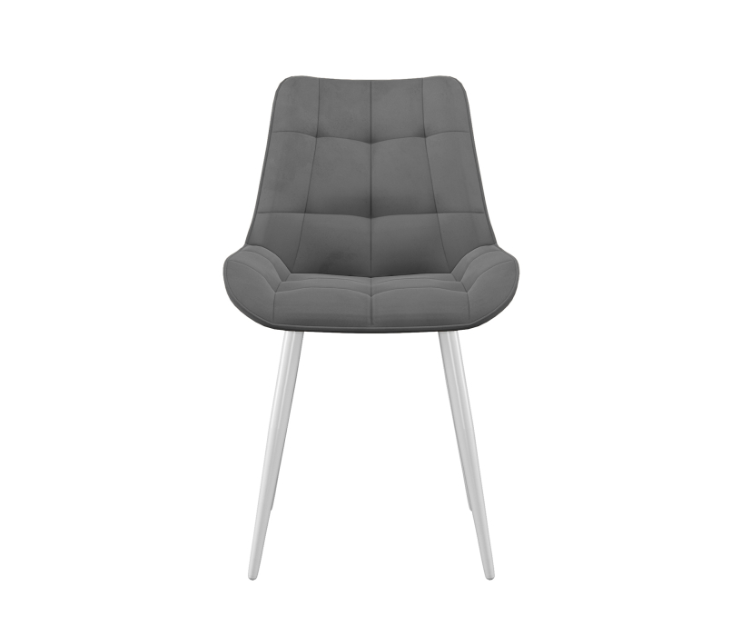 Стулья, Стул DikLine 206М  (микровелюр/опоры белые)