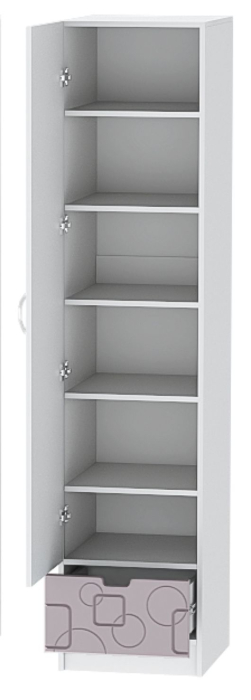Шкафы пеналы, Пенал МДФ Бриз Квадрат