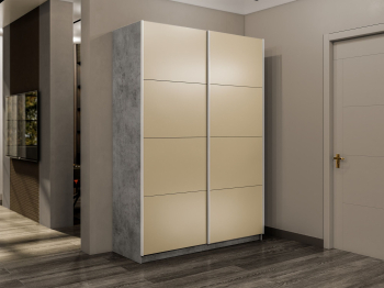 Шкаф-купе Прайм 2-х дверный Стекла фисташка/Доводчики 120х57х230