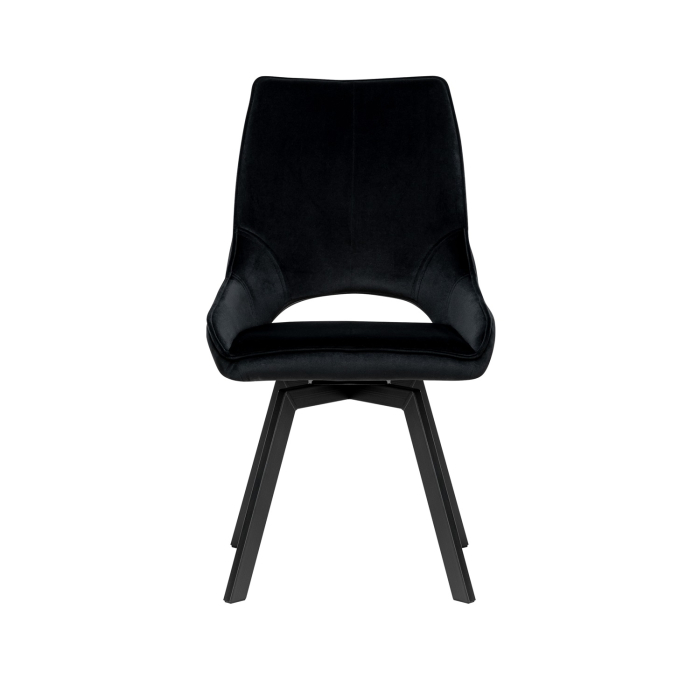 Стулья, Стул Leset Галвес 360 опора черная/велюр