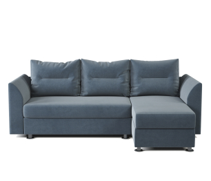 Угловой диван Ария Скала правый велюр