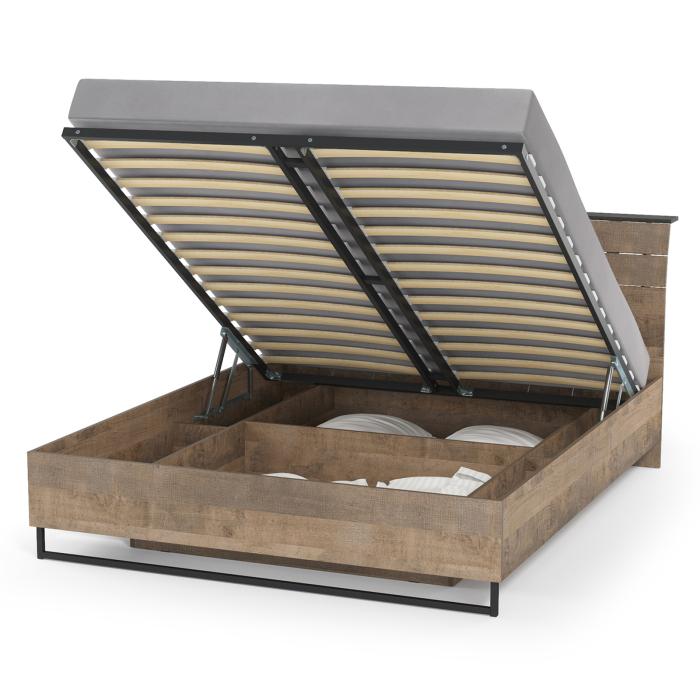 Кровати 160х200, Кровать Трувор 1600 с подъёмным ортопедическим основанием