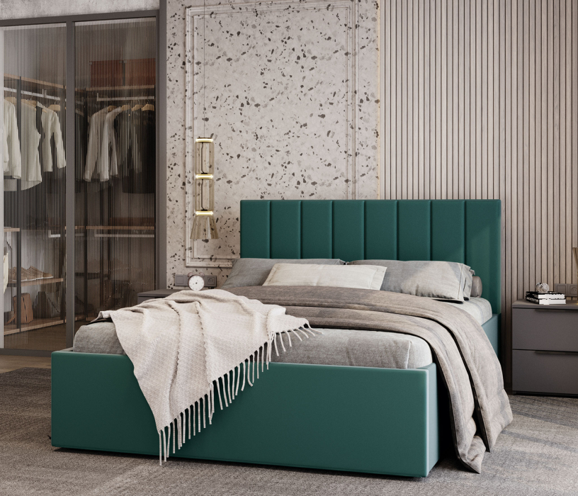 Мягкая кровать, Кровать Аврора 1,8