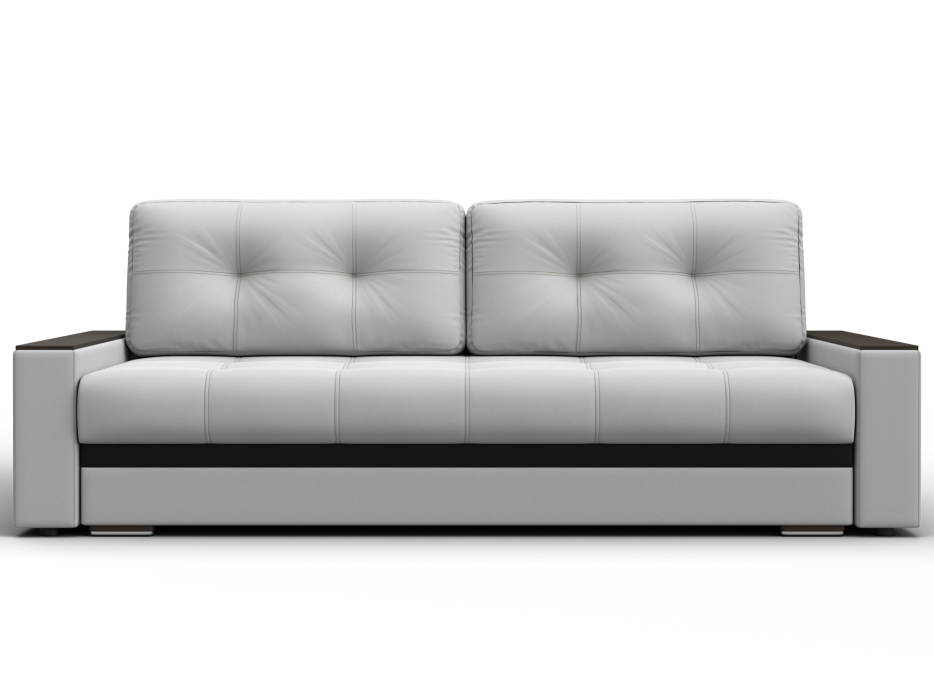 Диваны прямые, Диван прямой с декором Лига-096 НПБ, экокожа