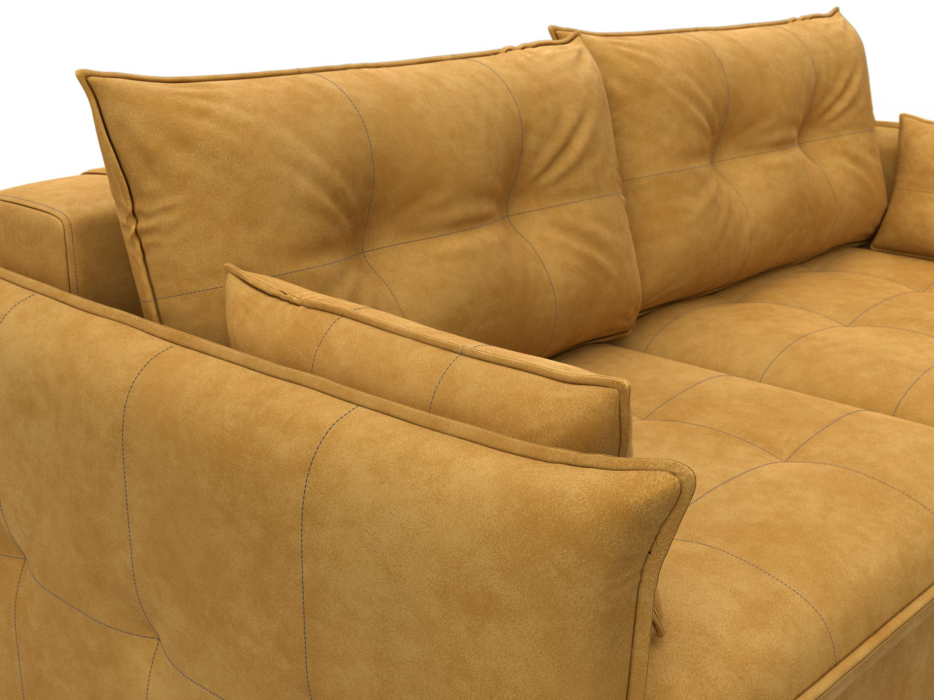 Диваны еврокнижки, Диван прямой Лига-100 НПБ, велюр BRUT