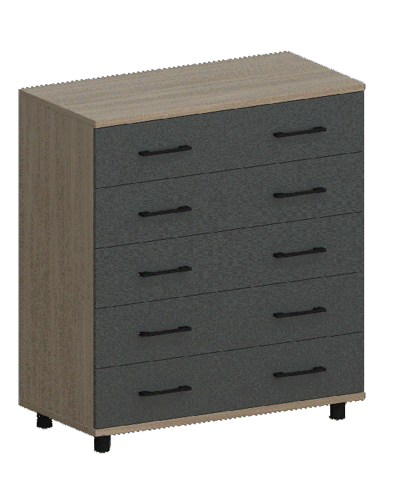 Комоды, Модульная система Грейс Комод КМ-5021  Ясень Асахи