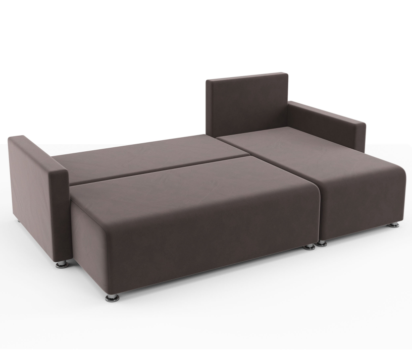 Диваны угловые в гостиную, Угловой диван-кровать Таити,велюр