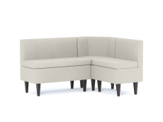 Кухонные уголки, Диван кухонный угловой Лео, велюр