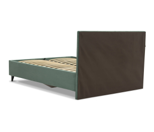 Двуспальная кровать Айлен 180х200, с подъемным механизмом, велюр