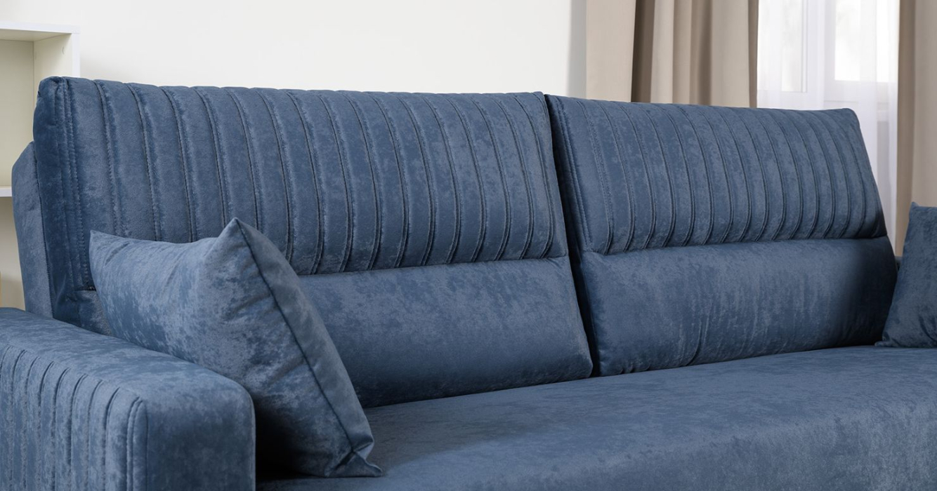 Диваны с ящиком для белья, Диван прямой Изабель