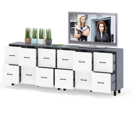 Комод РВК 127-1204 12-ть выдвижных ящика