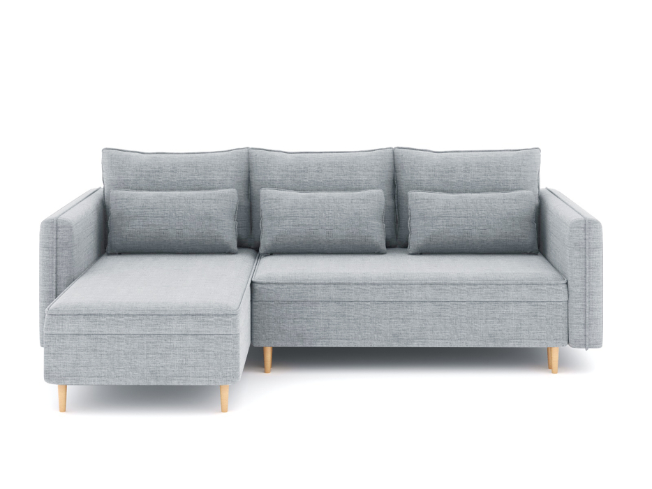 Диваны угловые в гостиную, Диван-кровать угловой Рон еврокнижка-пантограф, рогожка Люкс