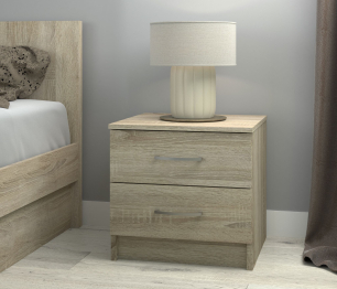 Тумба прикроватная Фреш два ящика ТКФР 2