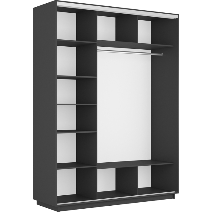 Шкафы-купе, Шкаф-купе Экспенс Широкий, 180х60х240