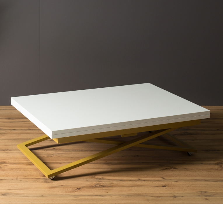 Столы-трансформеры, Стол трансформер Compact (золотые опоры)