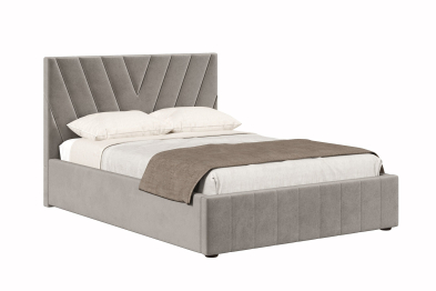 Кровать Палермо 1400 с подъёмным механизмом, велюр