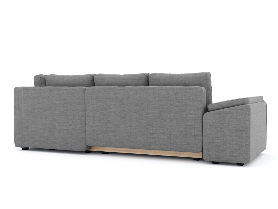 Диваны угловые в гостиную, Диван-кровать угловой Хавьер 1 ПБ еврокнижка, рогожка Люкс