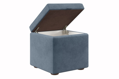 Пуф 01 мягкий 45*45*45 с подъемным механизмом велюр