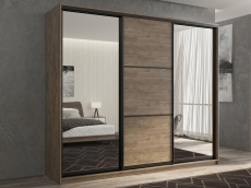 Шкафы-купе 3-х дверные, Шкаф-купе 3х дверный Кааппи 3 210х45