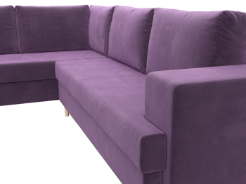 Диван угловой Сильвана левый угол, микровельвет